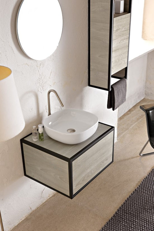 Lavabo da appoggio WHITE - 40 x 40 cm