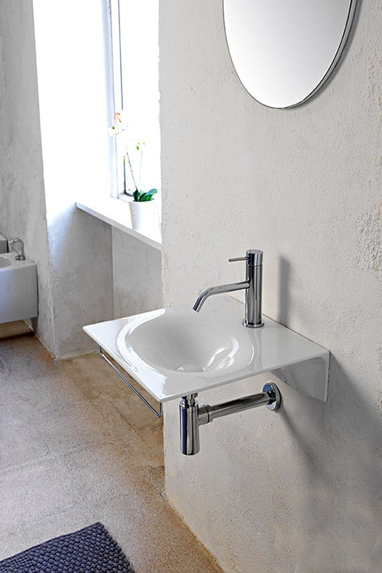 Lavabo sospeso WHITE - 46 x46 cm