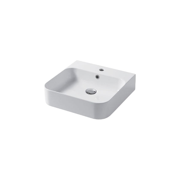 Slim Countertop/Wall Washbasin 45x48 h 12 cm/ no hole